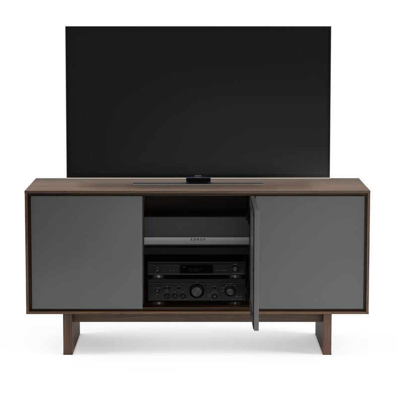 BDI Octave 8377 Media Cabinet with open center door GALLERY