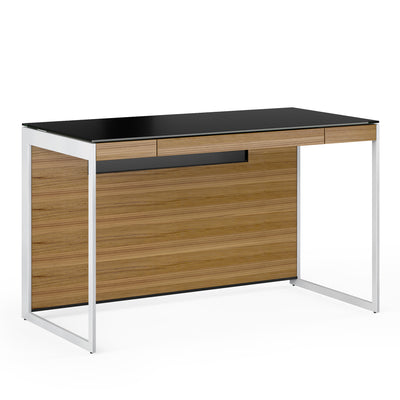 BDI Compact Desk 6103 Natural Walnut Satin GALLERY