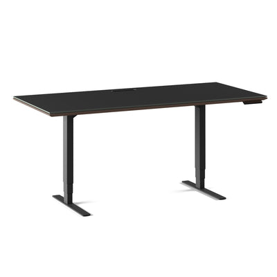 BDI Sequel 6152 Lift Desk Chocolate Charcoal Grey  