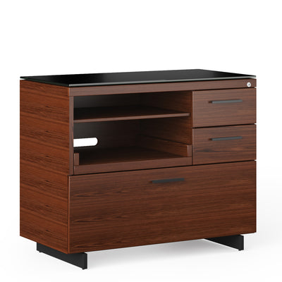 BDI Sequel Multifunction Cabinet Chocolate stained walnut black GALLERY