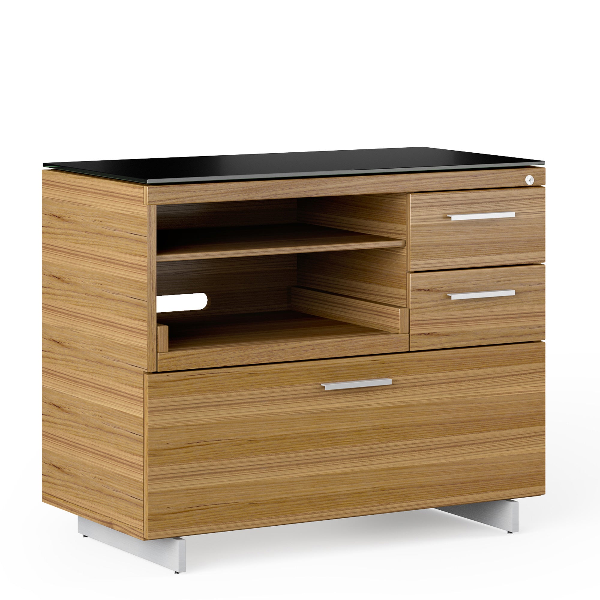 BDI Sequel Multifunction Cabinet Natural Walnut Satin 