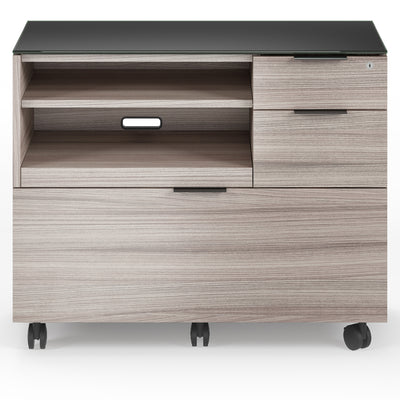 BDI 6917 Sigma Multifunction cabinet Strata front view GALLERY