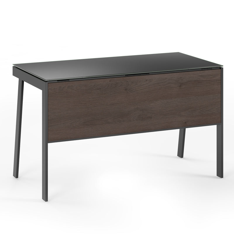 BDI Sigma Small Desk 6903 Sepia Back Detail GALLERY