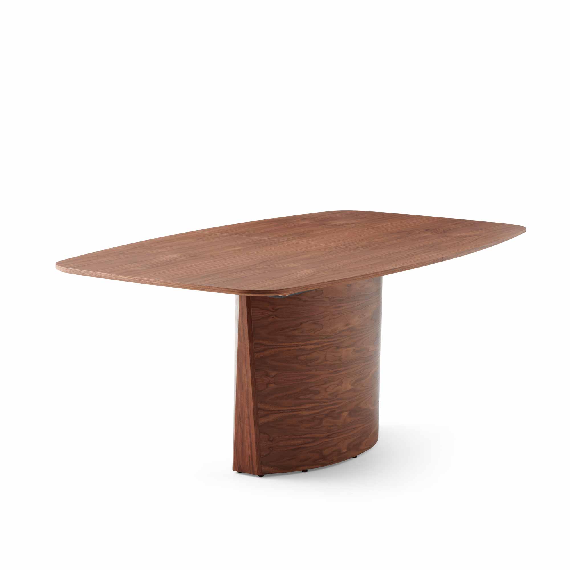 skovby sm 116 dining table walnut closed