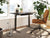 BDI Stance lift Desk 6650 with drawer in cozy office spaceGALLERY