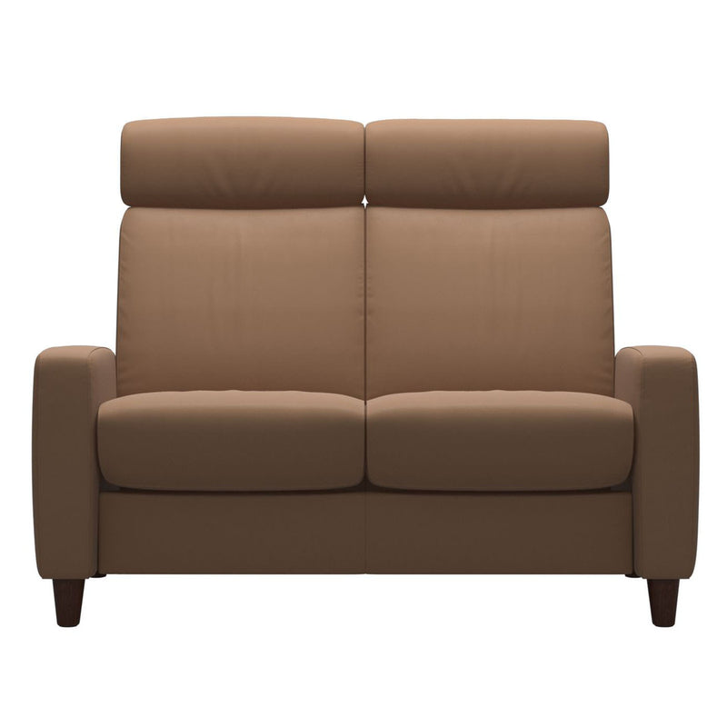 Stressless Arion A10 Loveseat Hansen Interiors Batick Mole Hansen