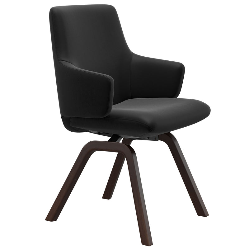 Stressless Laurel Low Back Dining Chair with Arms D200