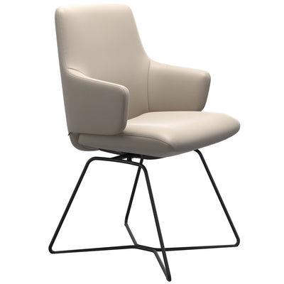 Stressless Laurel Low Back Dining Chair with Arms D301