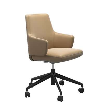 Stressless Laurel Low Back with Arms Office Chair
