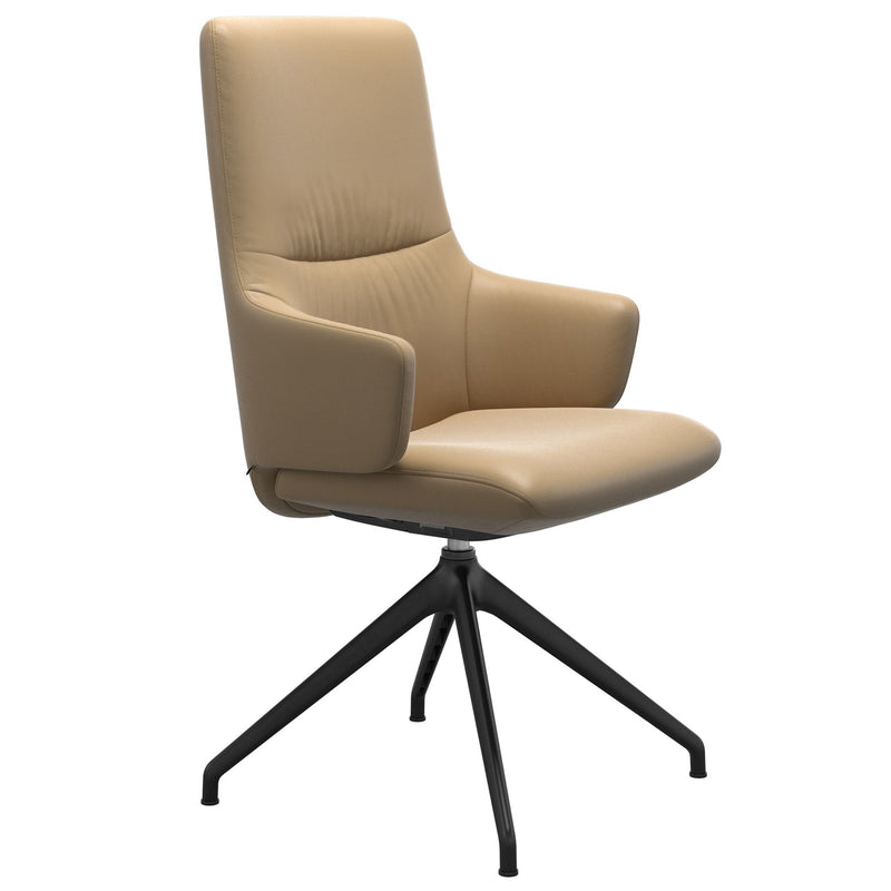 Stressless Mint High Back Dining Chair with Arms D350