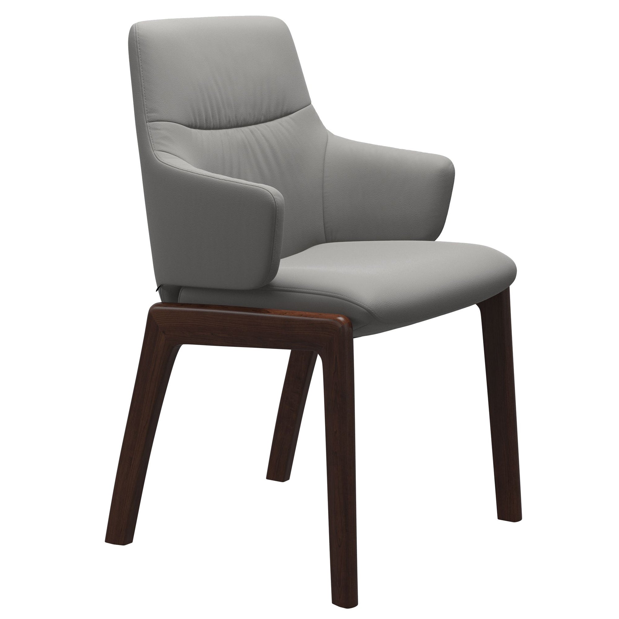 Grey low sales back dining chairs