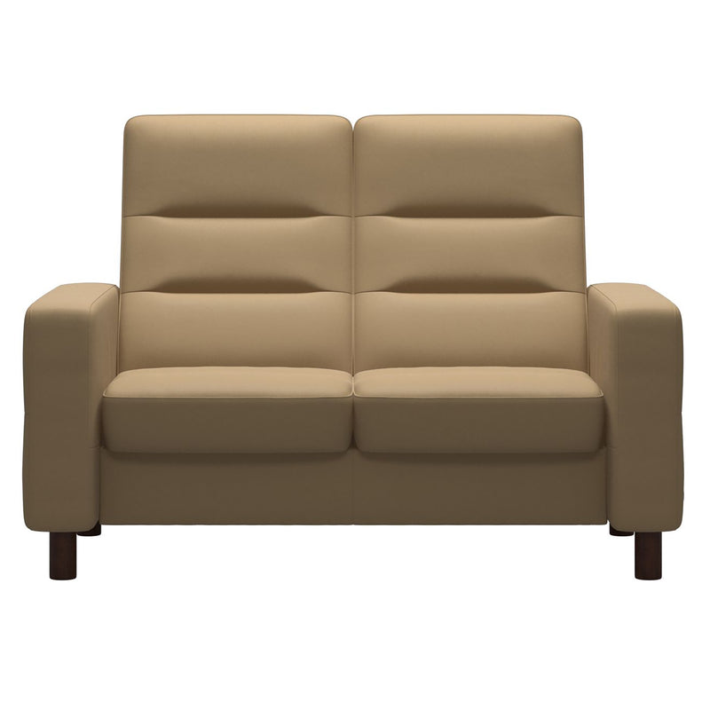 Stressless Wave High Back Loveseat
