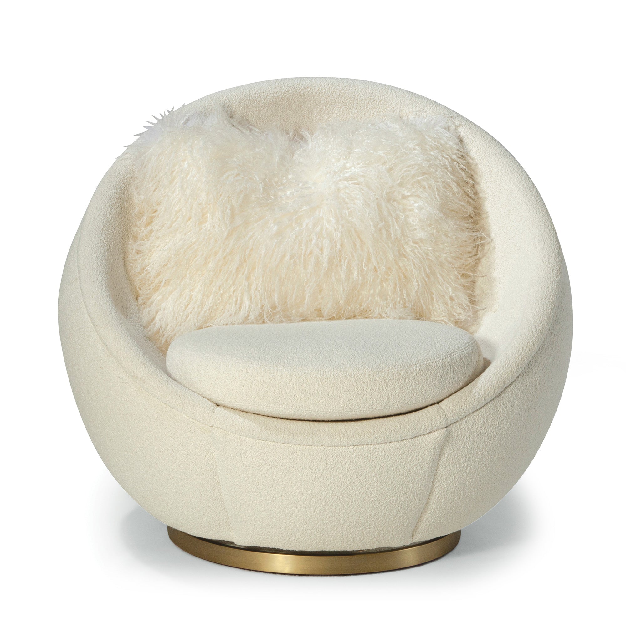 Thayer Coggin The Good Egg Swivel Chair