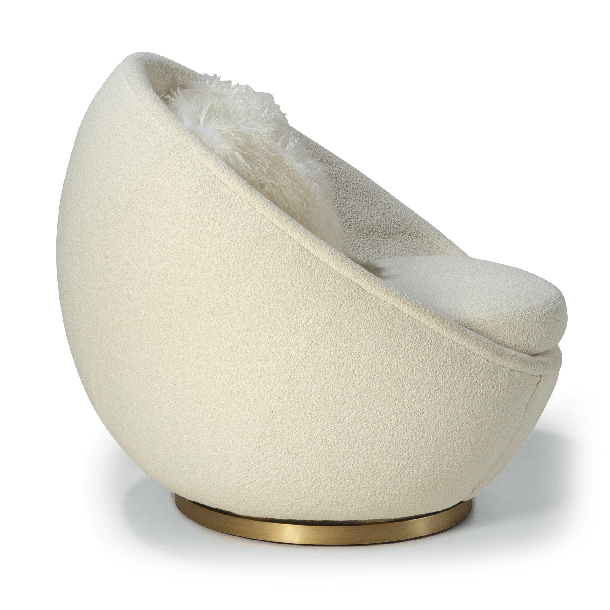 Thayer Coggin The Good Egg Swivel Chair