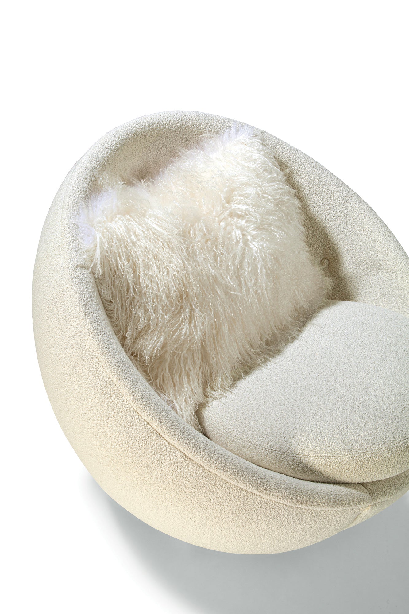 Thayer Coggin The Good Egg Swivel Chair