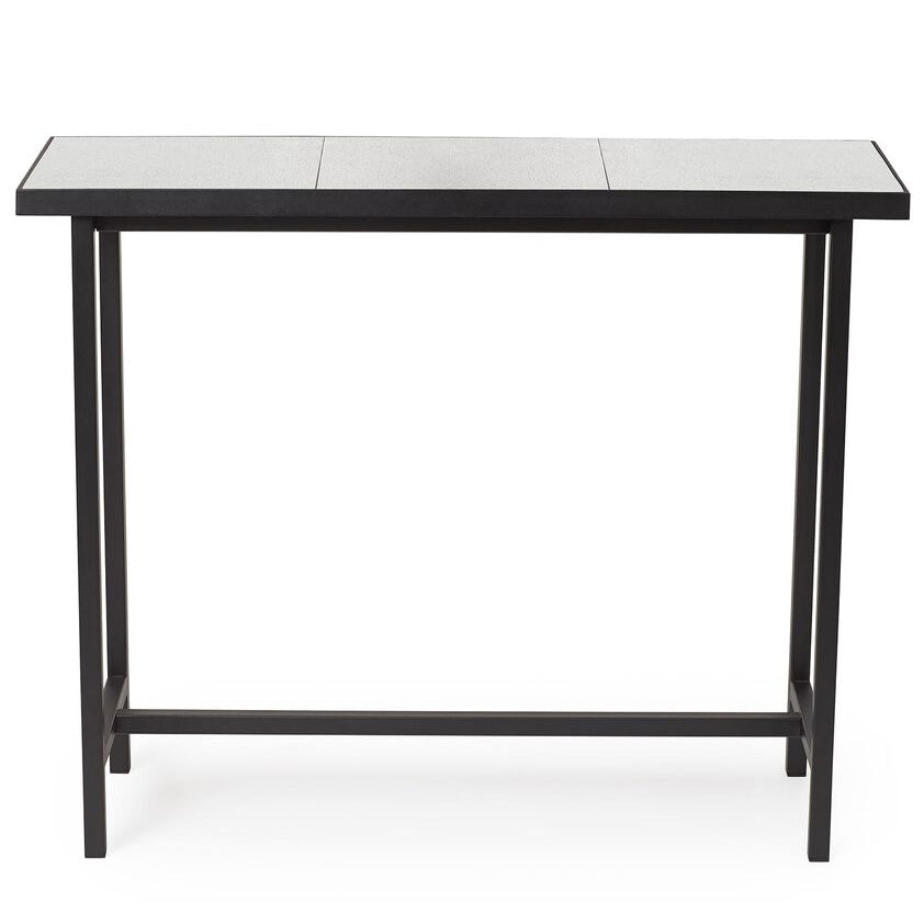 Herringbone Tile Console Table